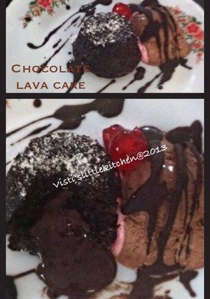 Foto resep Chocolate lava cake