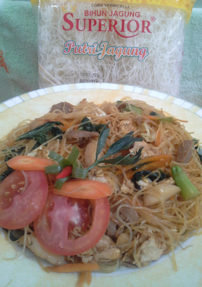 Foto resep BIHUN JAGUNG GORENG BASO