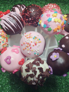 Foto resep cake pops ceria
