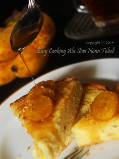 Foto resep Banana Cake with Honey Topping