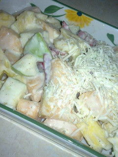 Foto resep Salad Buah Yoghurt Plain(salad buah sehat)