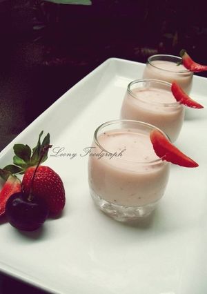Foto resep YOGURT STRAWBERRY compoud