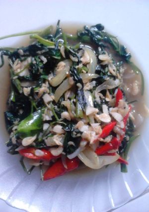 Foto resep Kangkung Tumis Ebi