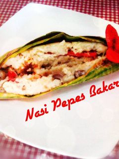Foto resep NASI PEPES BAKAR