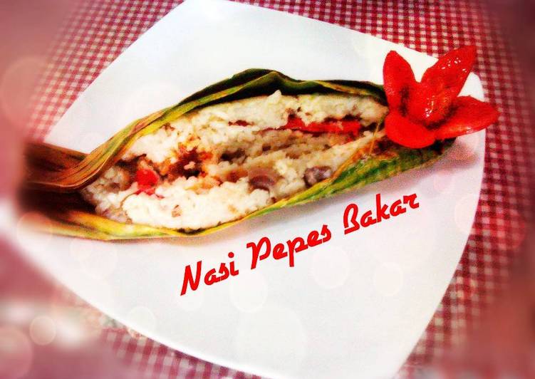 NASI PEPES BAKAR