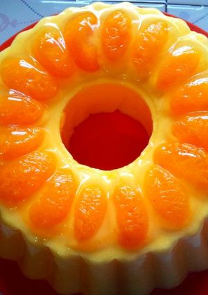 Foto resep Puding Busa Jeruk