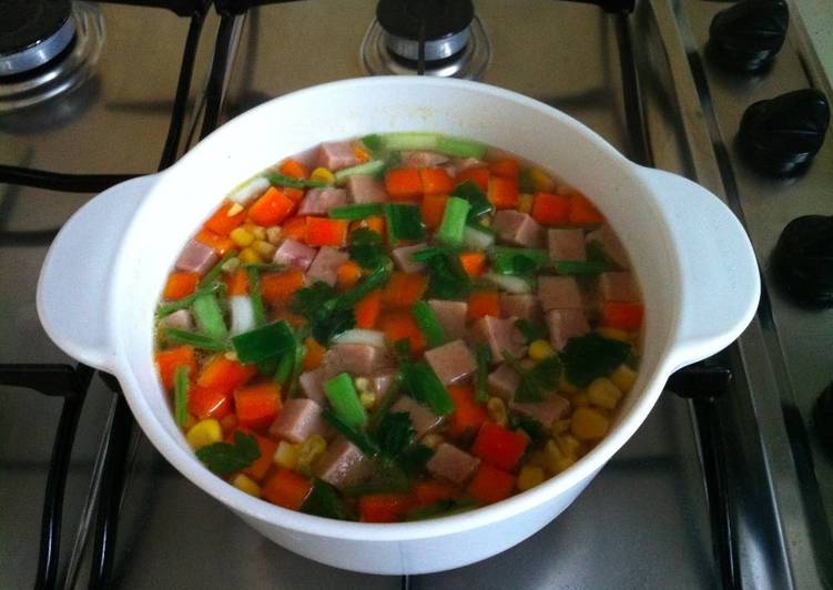 Bumbu mengolah Sop Maling Jagung yang sempurna