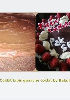Foto resep Cake: Bolu Kukus coklat topping stroberi