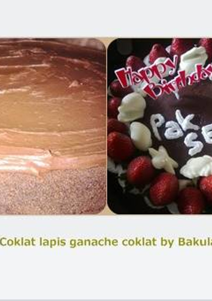 Foto resep Cake: Bolu Kukus coklat topping stroberi