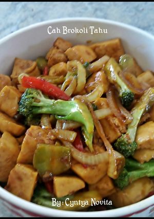 Foto resep Cah Brokoli Tahu