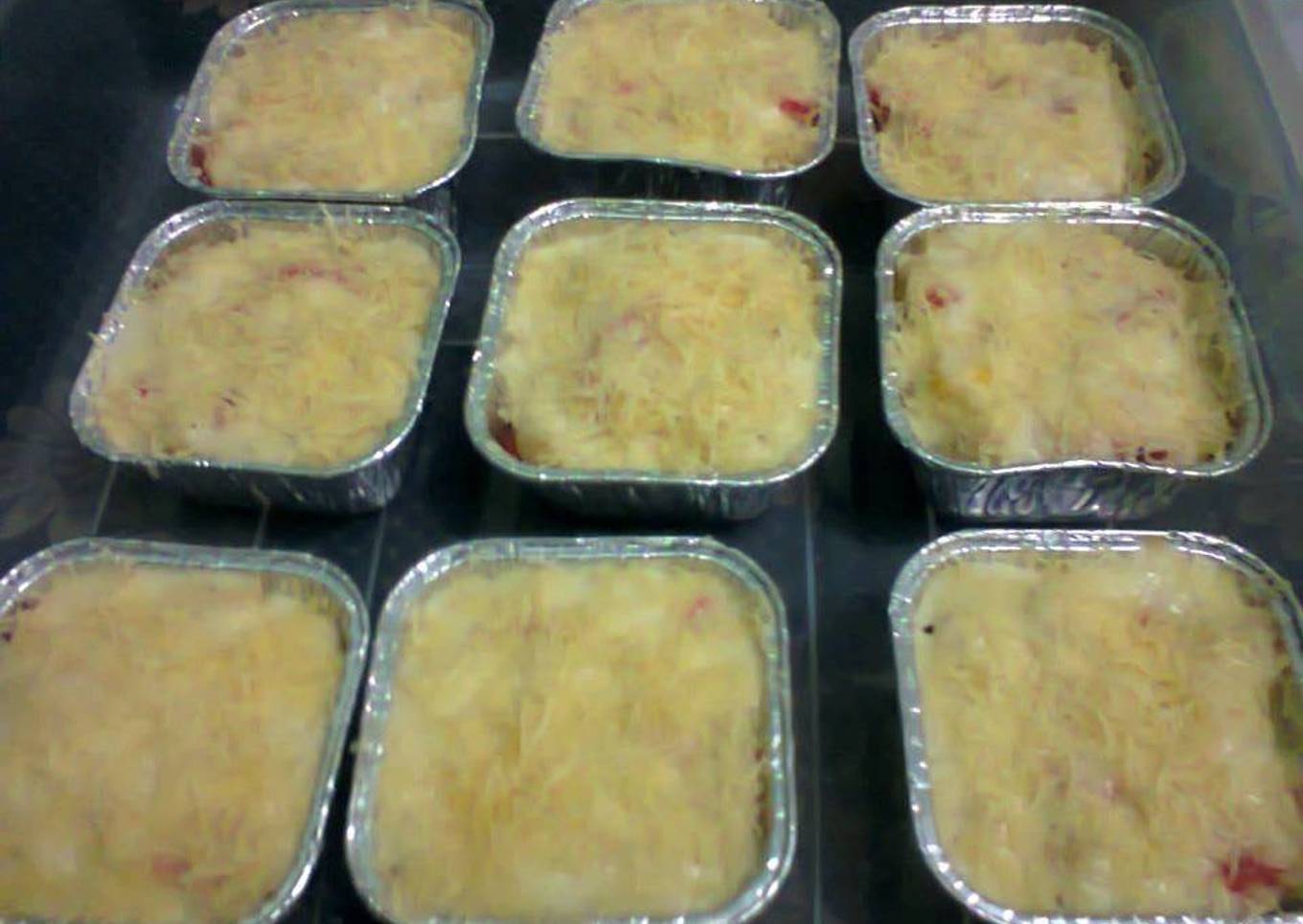 Macaroni schutel kukus Panggang
