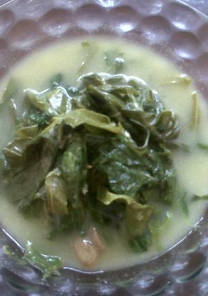 Foto resep Sayur Bobor Daun Singkong