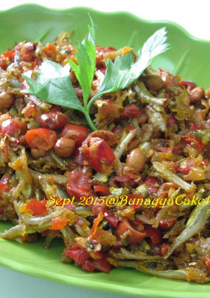 Foto resep Sambel Goreng Teri Kulit Melinjo