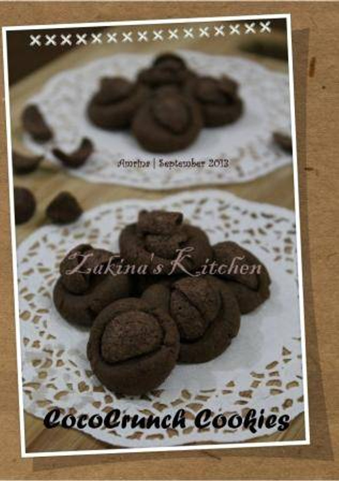 Foto resep Coco Crunch Chocolate Butter Cookies