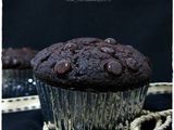 The Best Chocolate Custard Muffins Ever