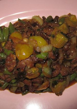 Foto resep Sapi Buncis Masak Kecap