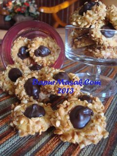 Foto resep Coklat Kacang Thumbprint