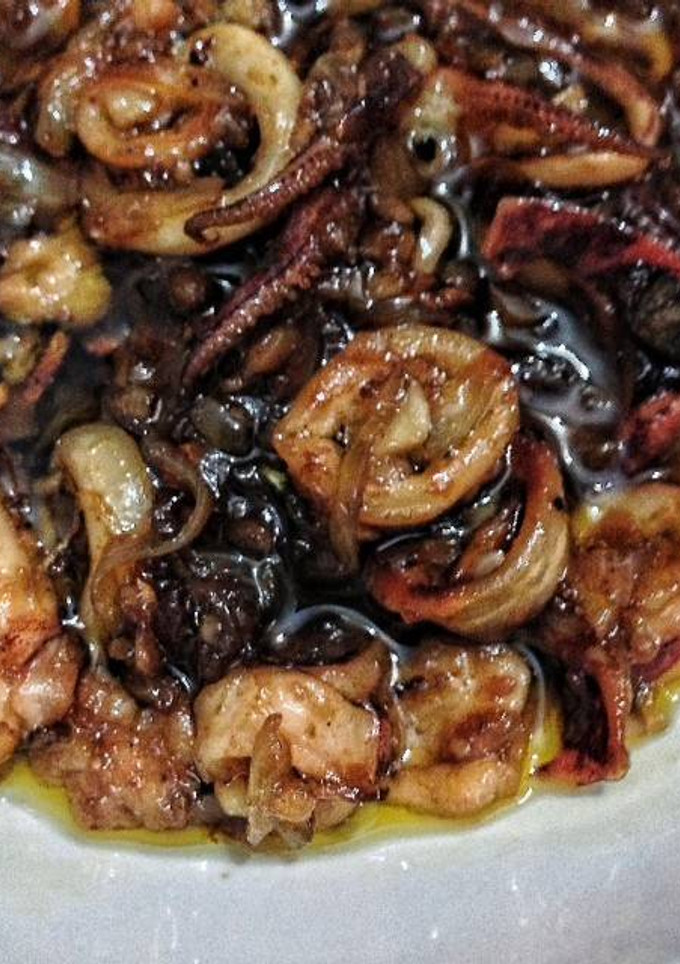 Foto resep Cumi Goreng Mentega