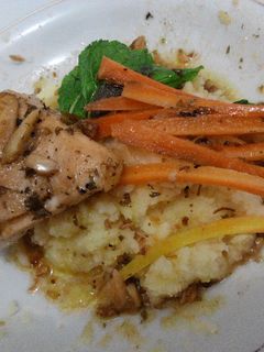 Foto resep Honey Mustard Glazed Chicken