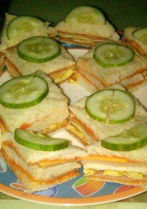Foto resep Mini Triangle Sandwich