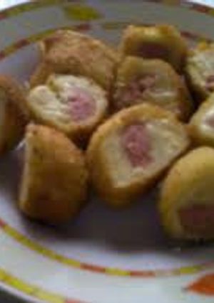 Foto resep Roti Gulung isi sossiis dan kejju..ennak dan praktiis.:)
