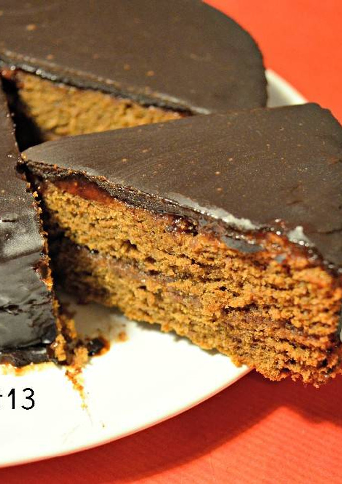 Foto resep Sachertorte atau Sacher Cake