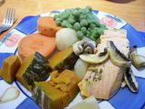 Salmon Tumis sayur Rebus