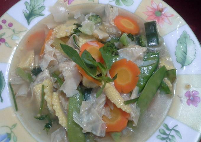 CAP CAY KEMBANG TAHU