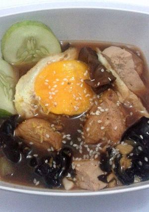 Foto resep Chicken Lemon Soy Sauce Soup
