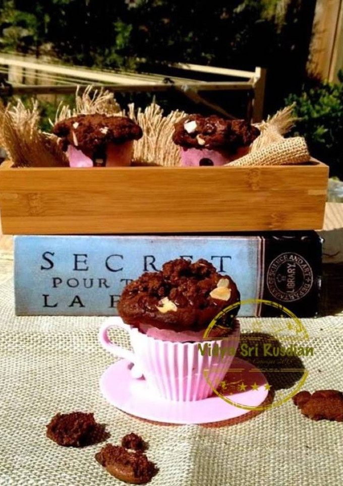 Foto resep MUFFIN COKLAT NUTELLA