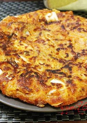 Foto resep Kimchi Pancake