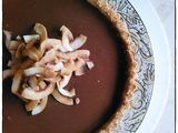 Vegan, Paleo, Gluten-Free ChoCoconut Tart