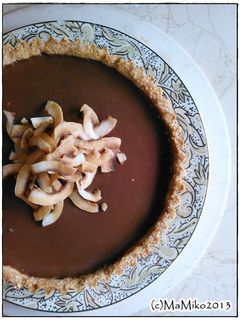 Foto resep Vegan, Paleo, Gluten-Free ChoCoconut Tart