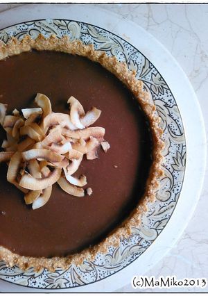 Foto resep Vegan, Paleo, Gluten-Free ChoCoconut Tart