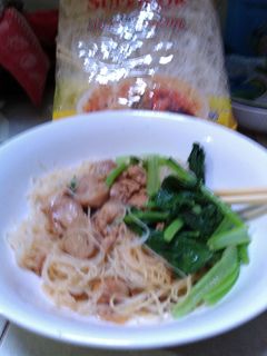 Foto resep Bihun Jagung Rebus ala Emak