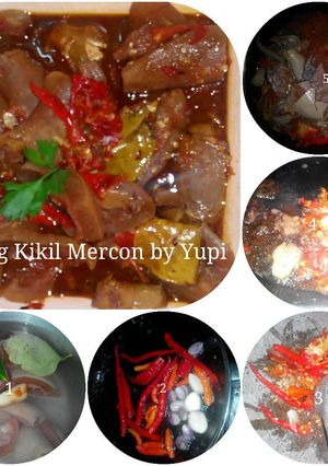 Foto resep Oseng Kikil Mercon