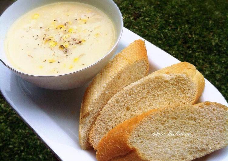 Creamy Chicken Corn Soup