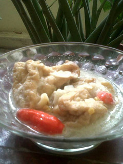Foto resep Sayur Tahu Kuah Santan
