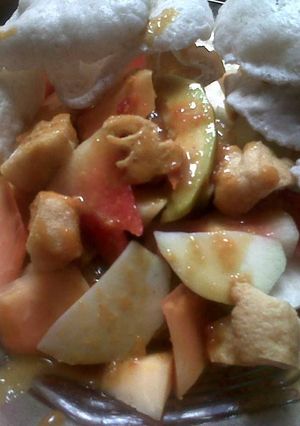 Foto resep Rujak Buah
