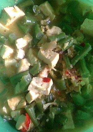 Foto resep tumis buncis bumbu kuning