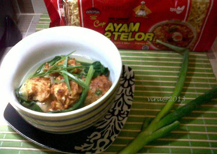 Bakso Ikan Mie Ayam 2 Telor