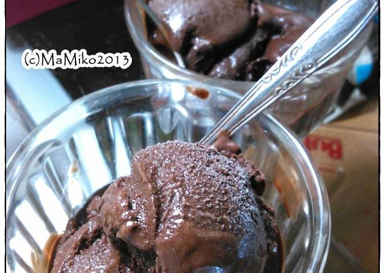 Sherbet Coklat Pisang