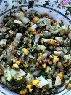 Foto resep Salad Jawa Bumbu Kelapa