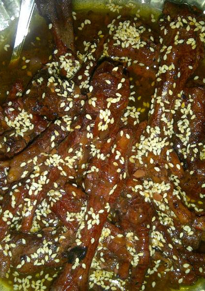 Foto resep Ceker lada hitam wijen