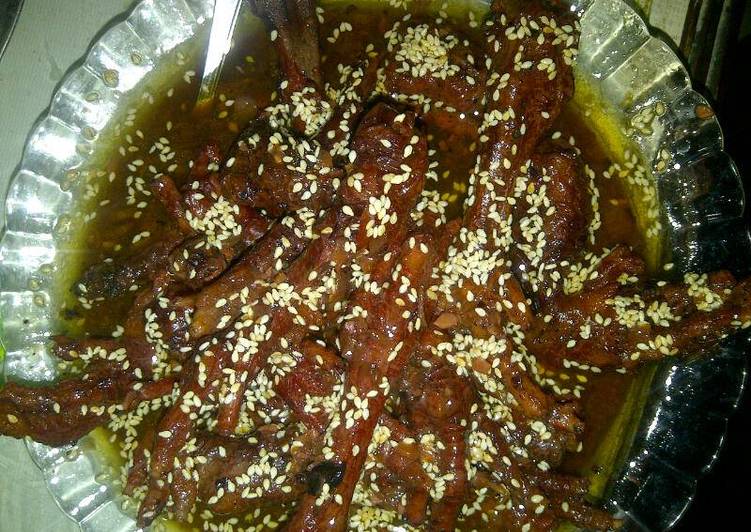 Ceker lada hitam wijen