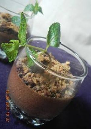 Foto resep Petits pots de mousse au chocolat
