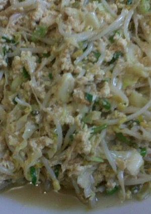 Foto resep tumis tauge tahu telur