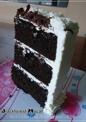 Foto resep Blackforest Mocaf Cake #ChocolateWeeks