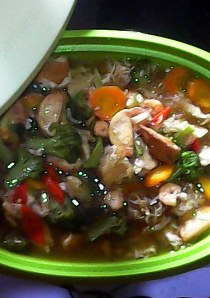 Foto resep Sapo Tahu Siram Telur
