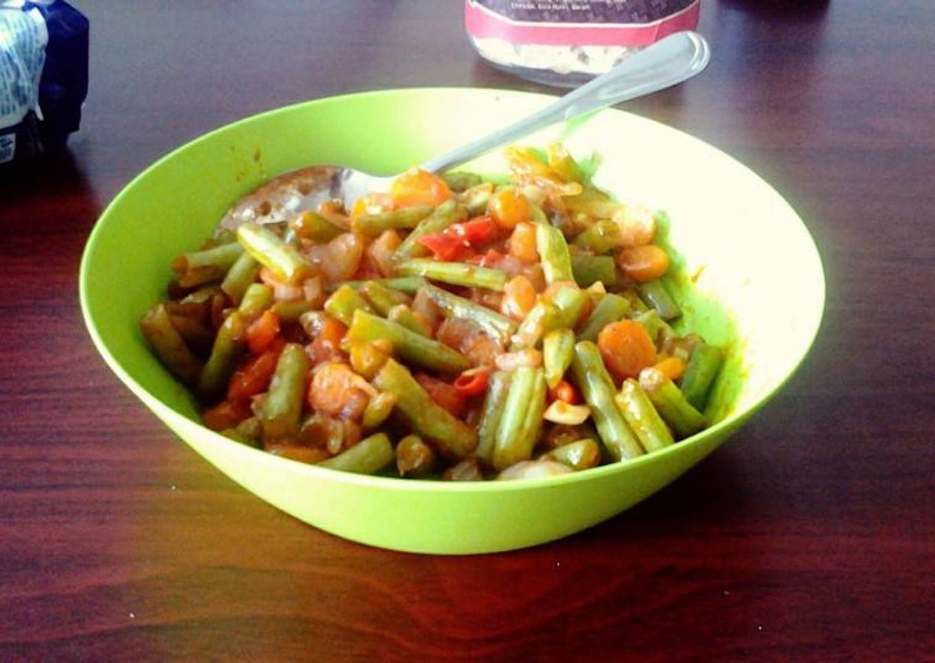 Buncis Wortel Saus BBQ